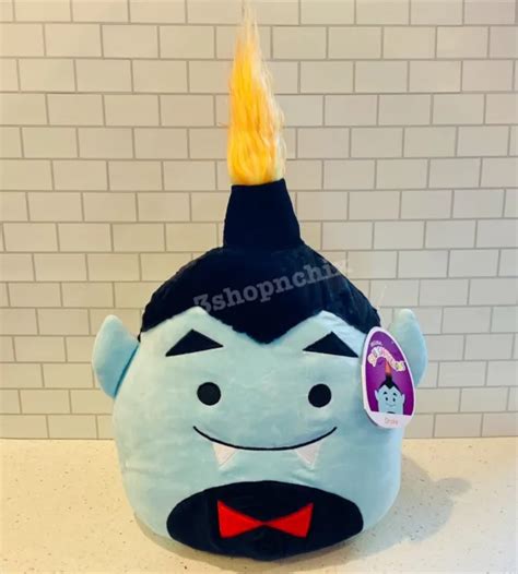 Squishmallow Drake 12” Blue Dracula Squishdoo Halloween 2021 Vampire