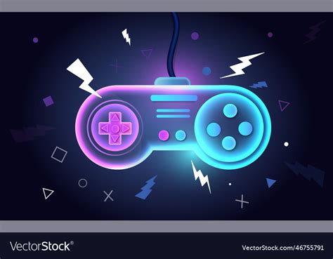 Retro game banner Royalty Free Vector Image - VectorStock