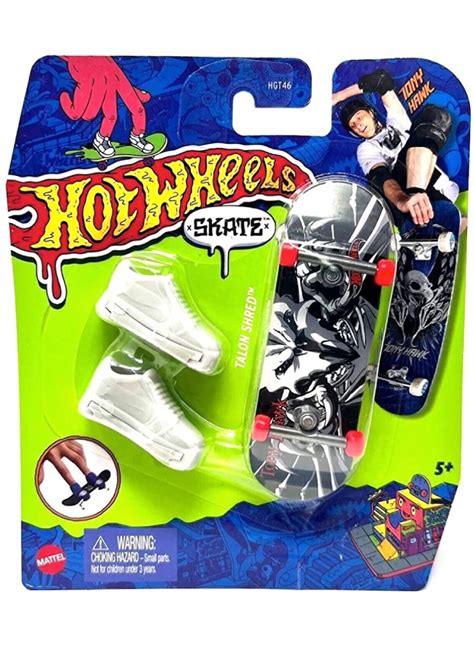 Hot Wheels Skate Fingerboard Shoes Tony Hawk Talon Shred Hgt