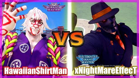 SFV CE HawaiianShirtMan Zeku Vs XNightMareEffecT G FT2 YouTube