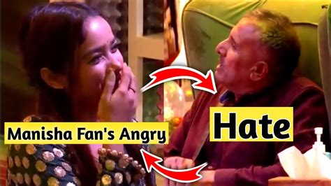 Manisha Rani Fan S Very Angry Elvish Father Hate Bigg Boss Youtube