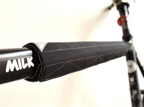 black bicycle frame pad bike top tube protector top tube etsy