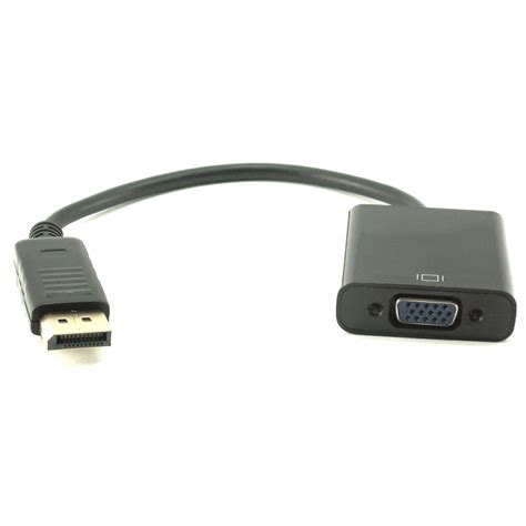 DP To VGA Adapter – Gold Touch