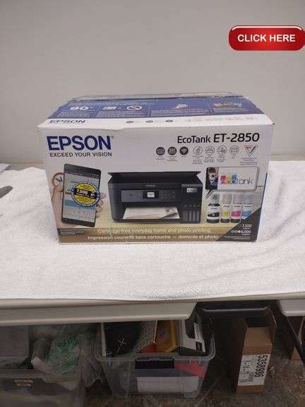 Epson EcoTank Printer - Rideau Auctions