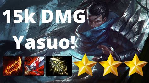 15 000 DAMAGE YASUO EXODIA BUILD TFT Teamfight Tactics Set 2