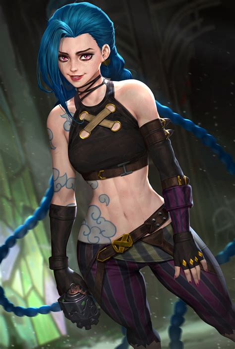 Jinx League Of Legends Tattoo