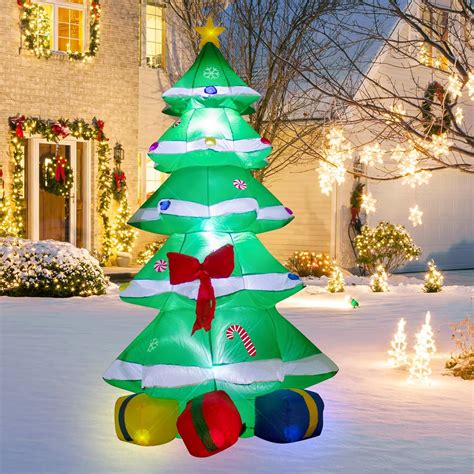 18m Christmas Inflatable Christmas Tree With T Box Decoration With