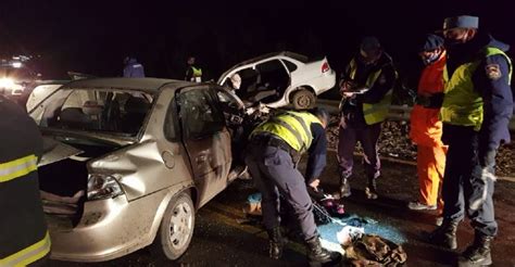 Un Choque Frontal En Villa La Angostura Dejó Como Saldo Dos Víctimas