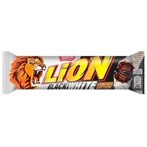 Купить Батончик Lion Black and White в Минске.