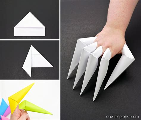 How To Make Paper Claws Laacib