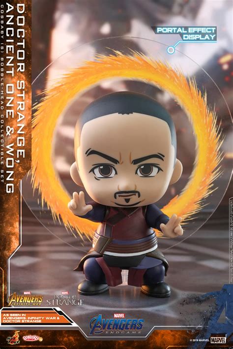 Hot Toys Lan A Set Anci Estranho E Wong Nas Vers Es Cosbabies Universo Marvel