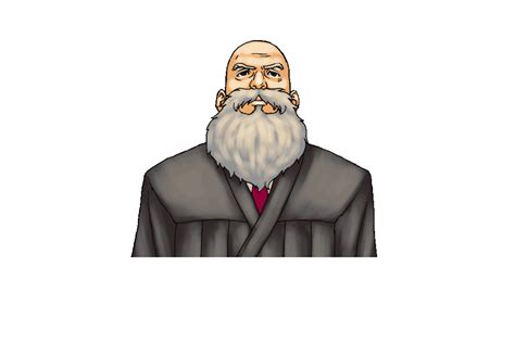 Juez Galería De Sprites Ace Attorney Wiki Fandom