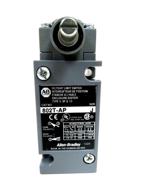 New Allen Bradley T Ap Limit Switch Tap Ser J Sb Industrial