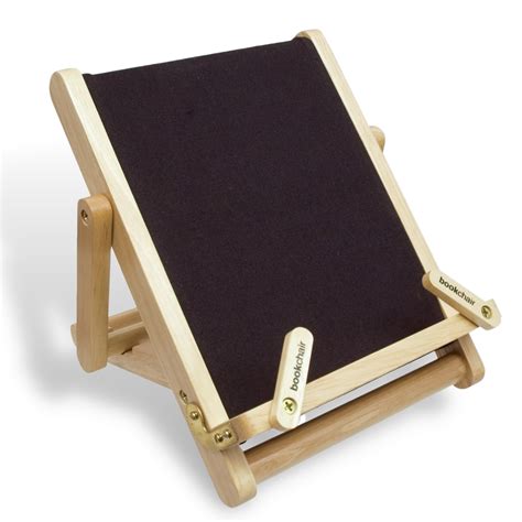 Wooden Book Stand - The Carroll Center for the Blind