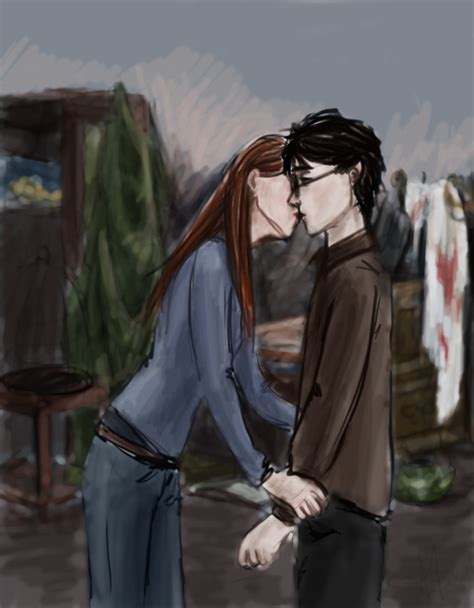 When Ginny Kiss Harry By Liana Wood On Deviantart