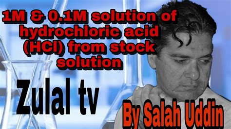 How To Prepare M Solution Of Hcl Preparation Of M Solution Of