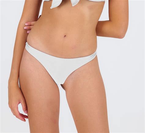 Quần Bikini Bottom Shimmer white Nice fio Nhãn hiệu Rio de Sol