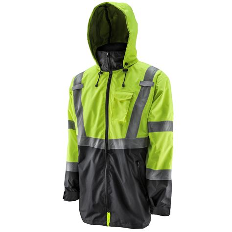 Hi-Viz Yellow Parka Jacket | LIFT Safety