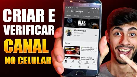 Atualizado Como Criar E Verificar Um Canal No Youtube Pelo Celular Youtube