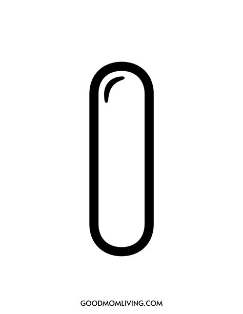 Free Bubble Letter W Printable for Kids To Color - Good Mom Living