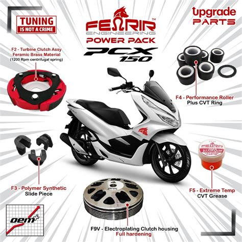 Jual Paket Kirian Pcx Adv Power Pack Fenrir Shopee Indonesia