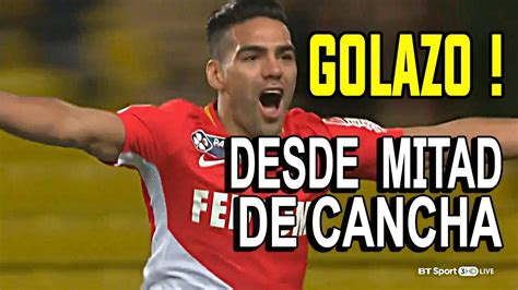 Radamel Falcao Anotó Un Golazo Desde La Mediacancha En La Copa De