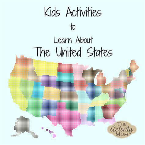 United States Activities Printable The Activity Mom