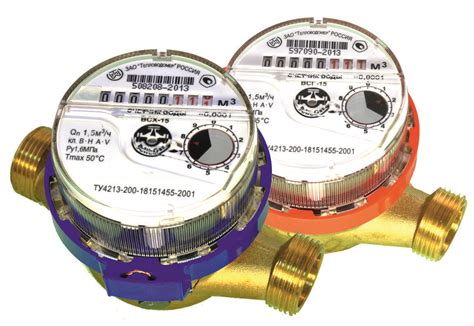 Устройство счетчиков воды, подробное описание по видам