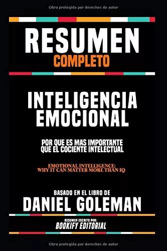 Resumen Completo Inteligencia Emocional Inteligencia Emocio Meses