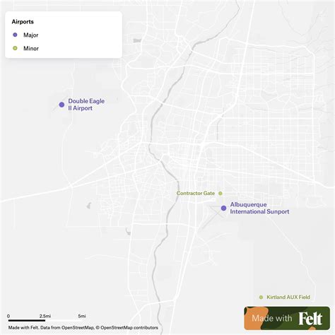 Albuquerque Airport Area Map ZIP Codes In The City Of Albuquerque, New