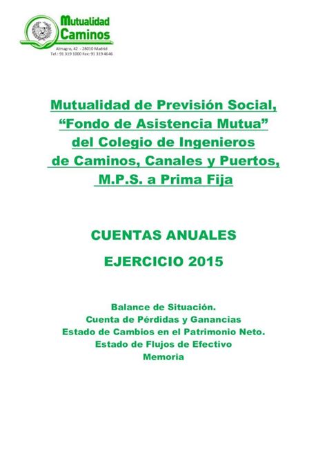 Pdf Mutualidad De Previsi N Social Nota Bases De Presentacion