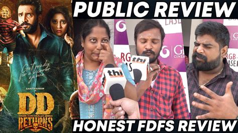 DD Returns Public Review DD Returns Review Santhanam YouTube