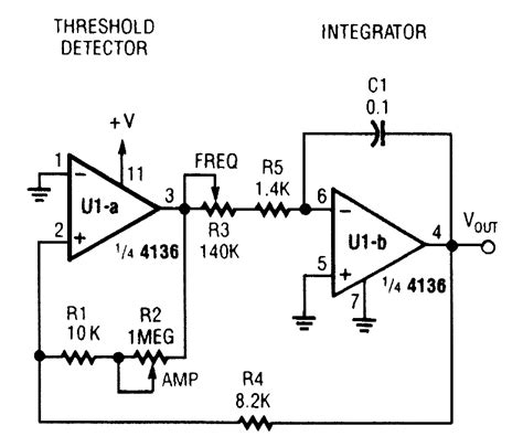 TRIANGLE WAVE OSCILLATOR Oscillator Circuit Signal Processing