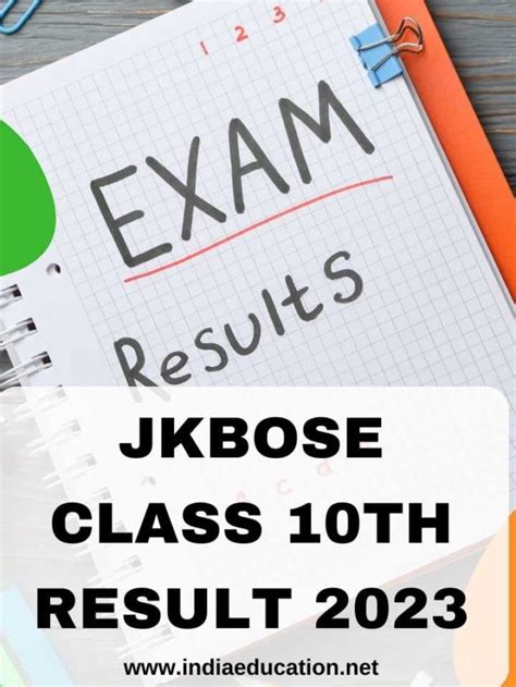 Jkbose Class Th Result India Education