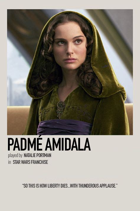 Padmé Amidala By Jessi Star Wars Characters Poster Star Wars Film