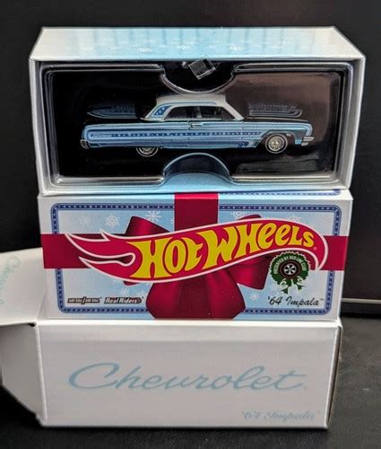 Hot Wheels Holiday Snowman Chevy Impala Rlc Lowrider Ebay