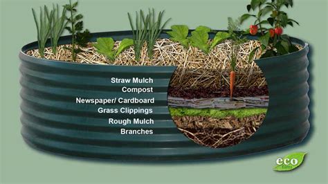 Vegans Living Off The Land How To Build A Raised Bed For Gardening