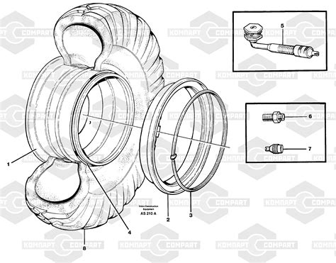Колесо ФРОНТАЛЬНОГО ПОГРУЗЧИКА VOLVO L60E - купить в Com-part.ru