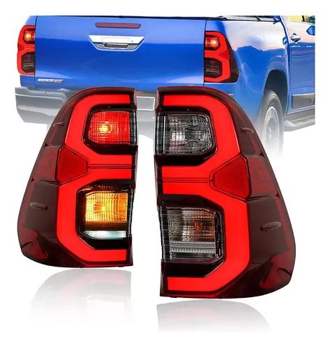 Set Faros Posteriores Led Toyota Hilux Revo Rocco Cuotas