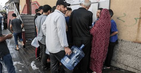 M S De Millones De Personas Se Quedan Sin Agua Potable En Franja De