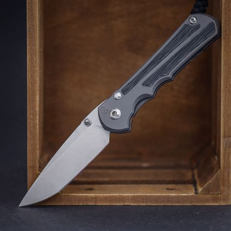 Chris Reeve Inkosi Micarta Schwarz Glass Blasted Drop Point Large