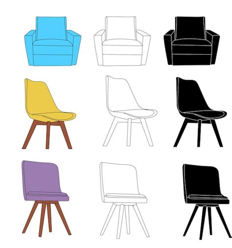 Premium Vector | Furniture and sofa chair vector icon