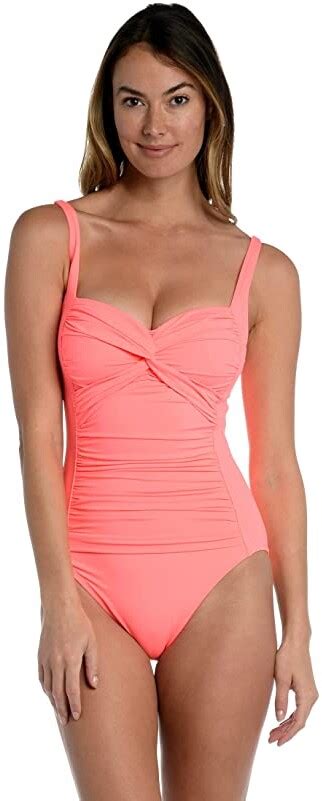 La Blanca Island Goddess Twist Mio Shopstyle One Piece Swimsuits