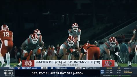 High School Football Mater Dei At Duncanville Preview California Vs