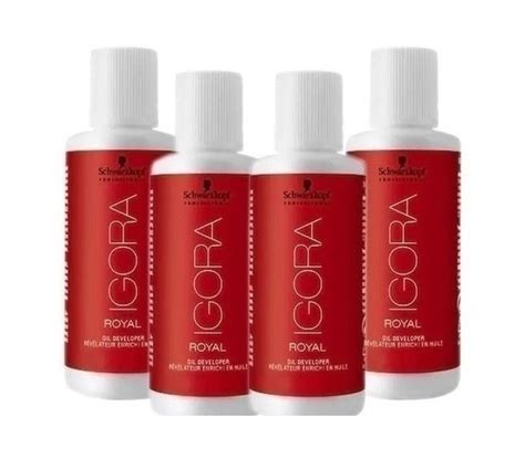 Ox Água Oxigenada Igora Royal Schwarzkopf Loção Ativadora 60 ml