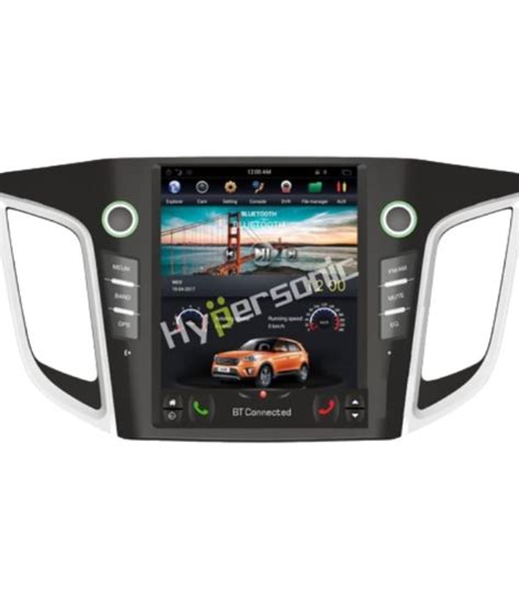 Creta Tesla Screen Hypersonic Car Stereo Android System Motovil