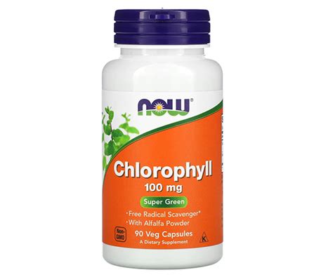 Купить Хлорофилл NOW Foods (Chlorophyll) 100 мг 90 капсул в Киеве | FOODOK