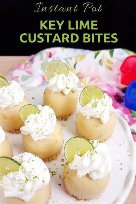 These Instant Pot Key Lime Custard Bites Are The Perfect Healthy