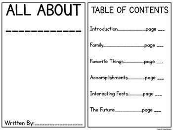 Expository Writing {Classroom Biographies} by Primary Punch | TpT