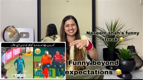 Indian Reaction On Naseem Shahs Funniest Moments In Cricket Sidhu